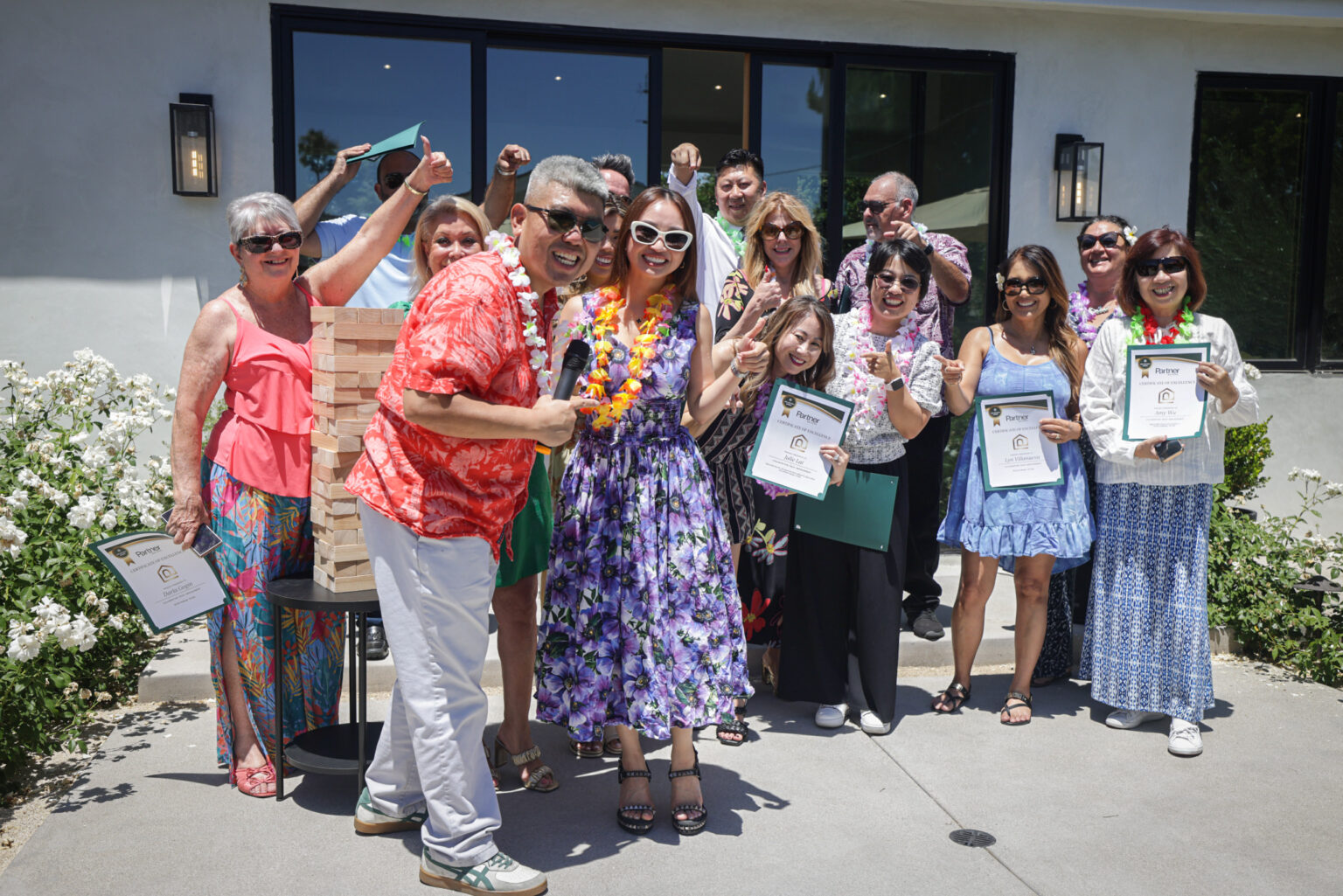 Partner Real Estate Mid-Year Luau Party: Living Our Core Values Through ...